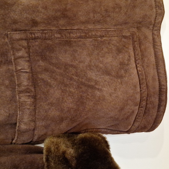 DENNIS BASSO LEATHER COAT - Picture 4 of 6